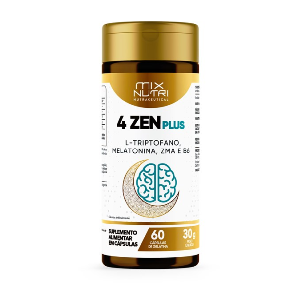 NUTRACÉUTICO 4 ZEN PLUS - 60 CÁPSULAS