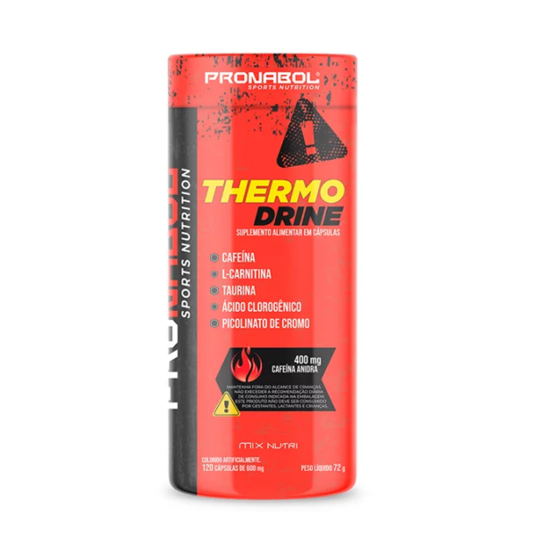 THERMODRINE - 120 CÁPSULAS - PRONABOL