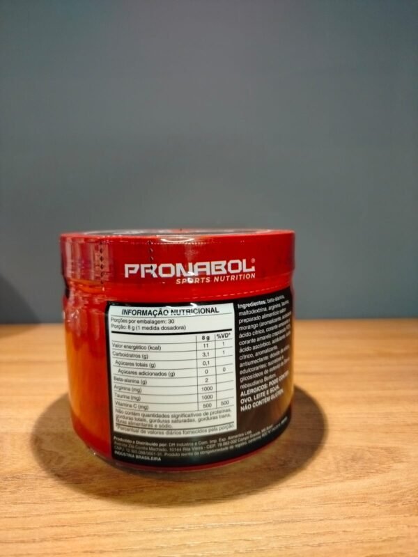 PRE ENTRENO SIN CAFEINA DE 30 SERVICIOS - Imagen 2