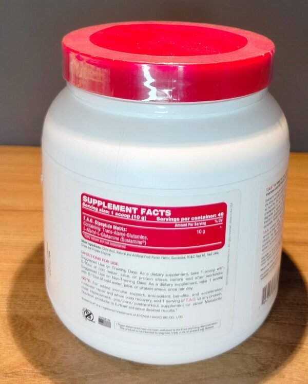 T.A.G. DE 40 SERVICIOS  SABOR FRUIT PUNCH - Imagen 2
