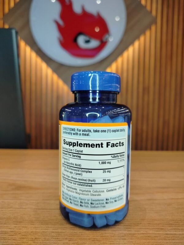 VITAMINA C DE 1000MG 100 CÁPSULAS - Imagen 2