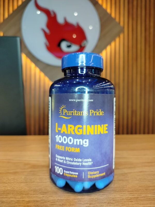 L-ARGININE DE 1000MG 100 CÁPSULAS
